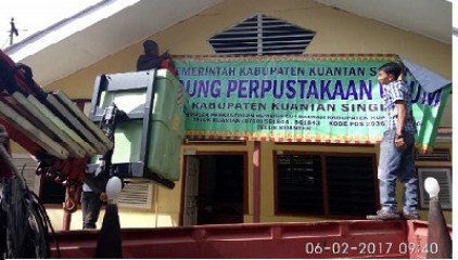  Benahi Pustaka, Kadis DPAD Kuansing Pimpin Goro